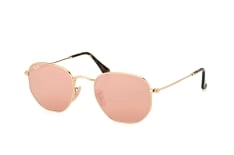 Ray-Ban Hexagonal RB 3548N 001/Z2, Runde Sonnenbrille, Unisex, in Sehstärke erhältlich