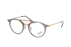 Ray-Ban RX 7097 5633, inkl. Gläser, Aviator Brille, Unisex