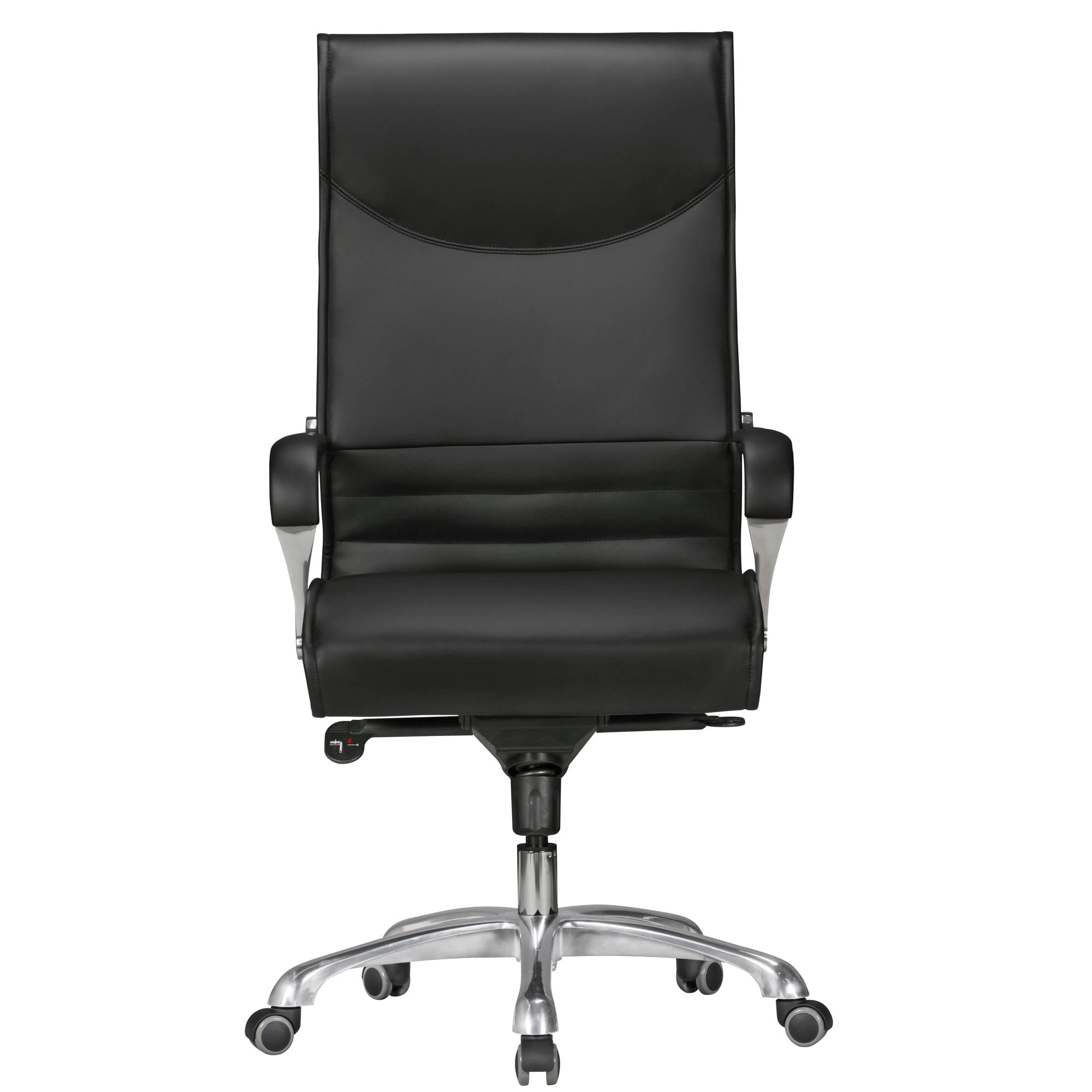FineBuy Bürostuhl BIGBOSS Bezug Kunstleder Schreibtischstuhl bis 150 kg, XXL Design Chefsessel höhenverstellbar, Drehstuhl ergonomisch mit Armlehnen & hoher Rückenlehne, Hochlehner mit Wippfunktion