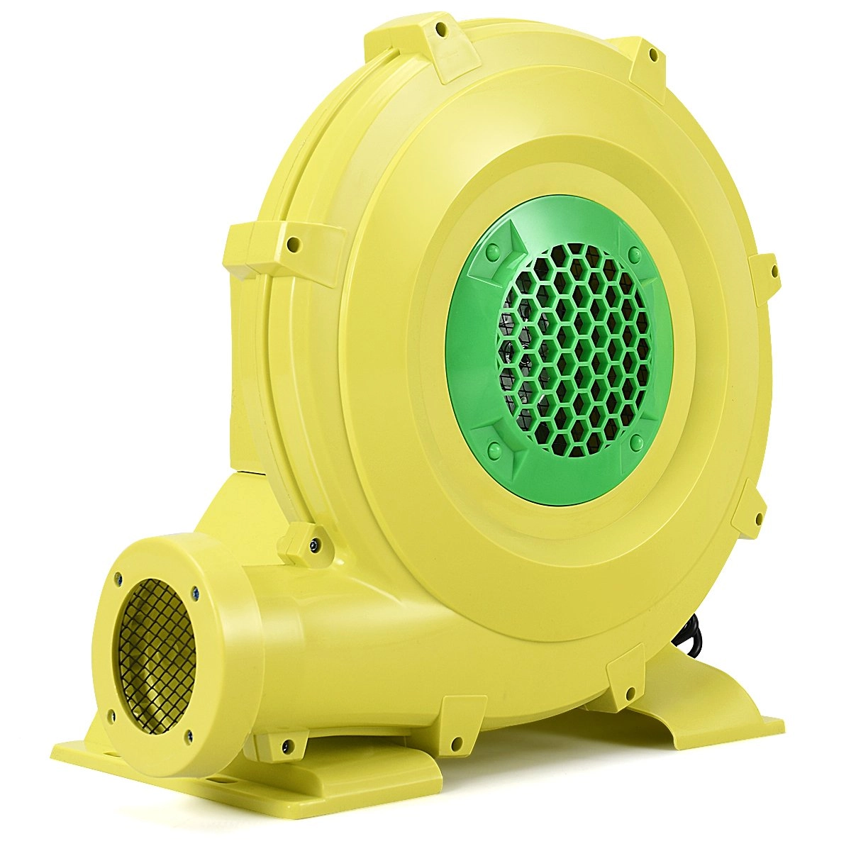Costway 680W Gebläse Turbolüfter Radiallüfter Absauggebläse Radialgebläse Luftgebläse Gelb