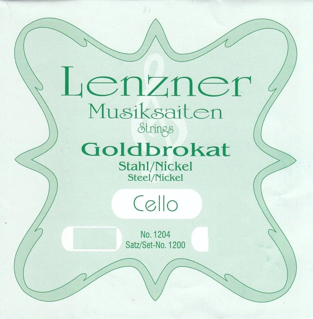 Cello Saiten Optima Goldbrokat 1/2 Stahl Satz 862/1200C
