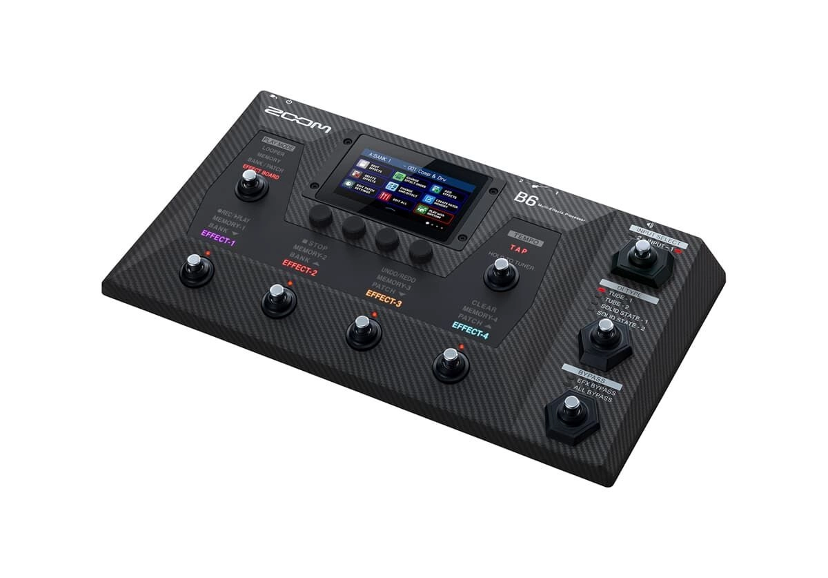 Zoom B6 Multieffektgerät für E-Bass