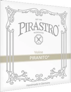 Pirastro Violine Piranito 1/4 -1/8 615060 Satz Stahl/Aluminium Saiten