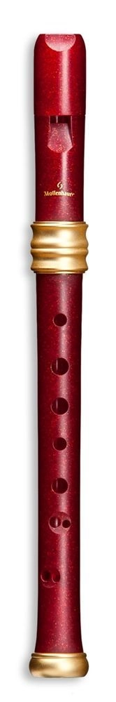 Mollenhauer Traumflöte 0119R Adri´s Traumflöte Kunststoff rot glitter