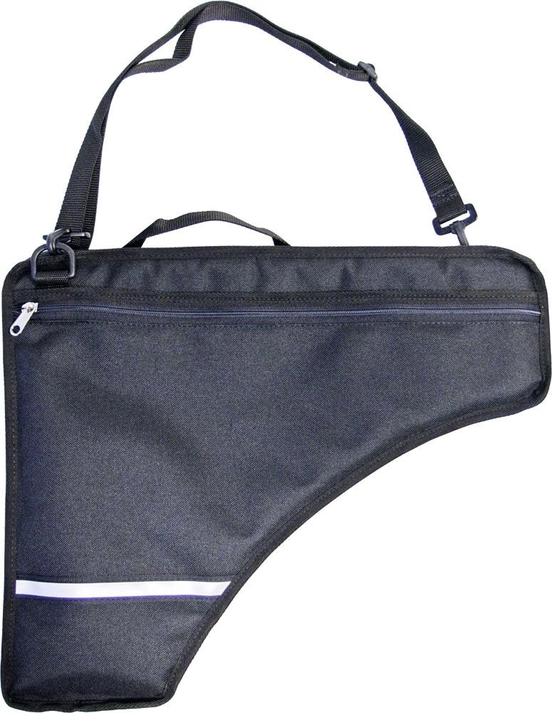 Panflöten-Tasche/Hülle, gefüttert, Etui für Panflöte 8 - 15 Rohre