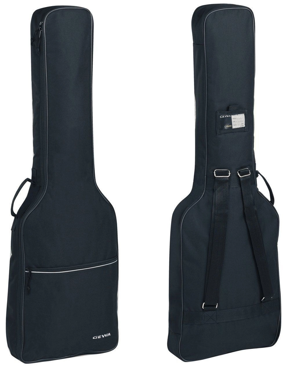 Gigbag für E-Gitarre, E-Gitarrentasche, 6mm Polsterung, Rucksackgurt, black