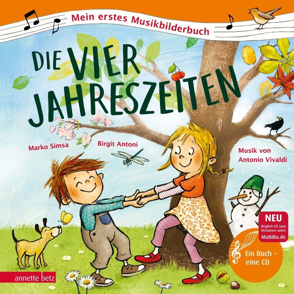 Die vier Jahreszeiten - Mein erstes Musikbilderbuch mit CD und zum Streamen