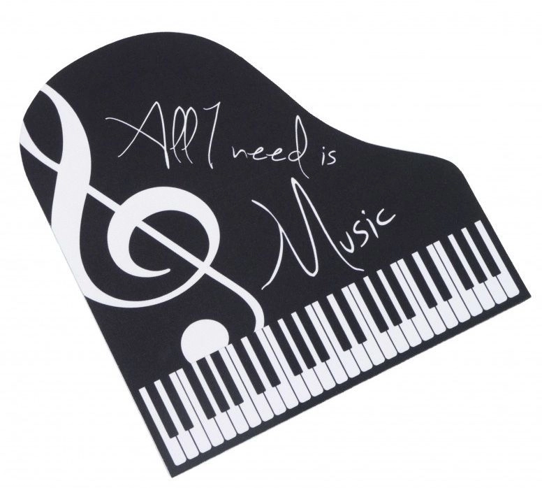 Mauspad Mousepad Klavier Flügel - ein ideales Geschenk für jeden Musiker