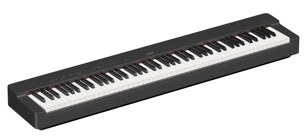 Yamaha P-225B Stagepiano schwarz, transportables Digitalpiano mit Lautsprechern