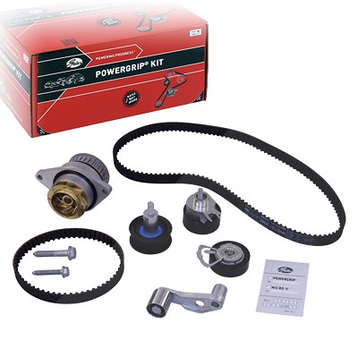 GATES Wasserpumpe + Zahnriemensatz KP25565XS-2 Wasserpumpe + Zahnriemenkit VW,AUDI,SEAT,Golf IV Schrägheck (1J1),Golf IV Variant (1J5),Lupo (6X1, 6E1)