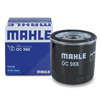 MAHLE ORIGINAL Ölfilter OC 988 Motorölfilter,Filter für Öl VW,FORD,SKODA,TARO,SIERRA (GBG, GB4),FAVORIT Forman (785),FAVORIT Pick-up (787)