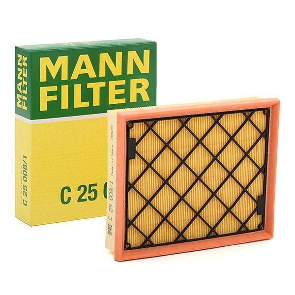 MANN-FILTER Luftfilter C 25 008/1 Motorluftfilter,Filter für Luft FORD,FORD USA,Mondeo V Kombi (CF),S-Max (CJ),Galaxy (CK),Mondeo V Schrägheck (CE)