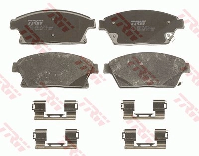 TRW Bremsbelagsatz GDB1847 Bremsbeläge,Bremsklötze OPEL,CHEVROLET,DAIHATSU,Astra J Sports Tourer (P10),ASTRA J,ZAFIRA TOURER C (P12)