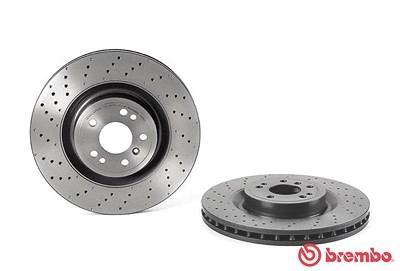 BREMBO Bremsscheibe 09.A958.21 Bremsscheiben,Scheibenbremsen MERCEDES-BENZ,M-Klasse (W166),GLE (W166),GLE Coupe (C292)