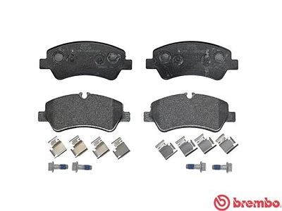 BREMBO Bremsbelagsatz P 24 160 Bremsbeläge,Bremsklötze FORD,TRANSIT MK-7 Kasten,Transit V363 Kastenwagen (FCD, FDD)