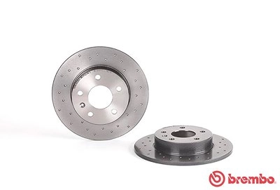 BREMBO Bremsscheibe 08.7627.1X Bremsscheiben,Scheibenbremsen OPEL,CHEVROLET,VAUXHALL,Corsa C Schrägheck (X01),ZAFIRA B (A05),Meriva A (X03)