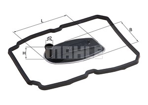 MAHLE ORIGINAL Hydraulikfiltersatz, Automatikgetriebe HX 81D  MERCEDES-BENZ,JEEP,CHRYSLER,E-Klasse Limousine (W211),C-Klasse Limousine (W203)