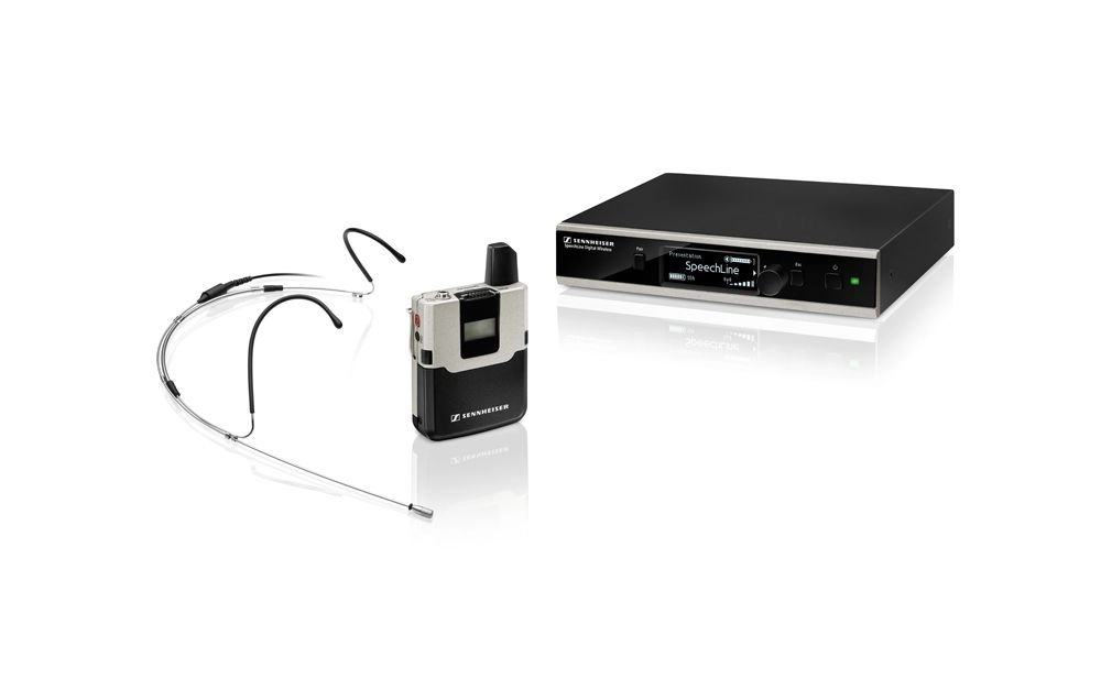Sennheiser SL Headmic SET DW-3-EU C Wireless Speechline System 1,9 GHz Headset