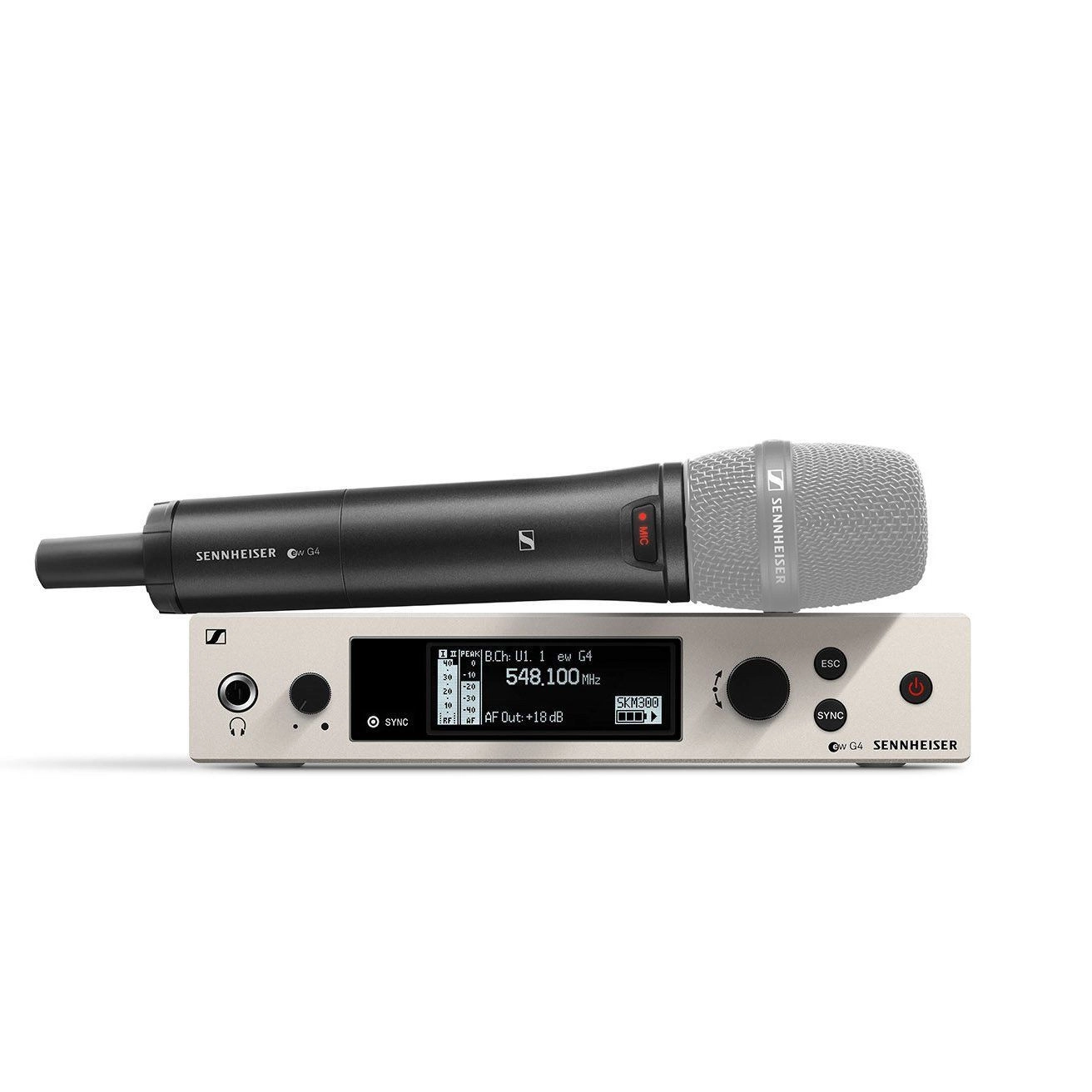 Sennheiser ew 300 G4 BASE SKM-S-DW Band UHF Wireless System mit Handsender