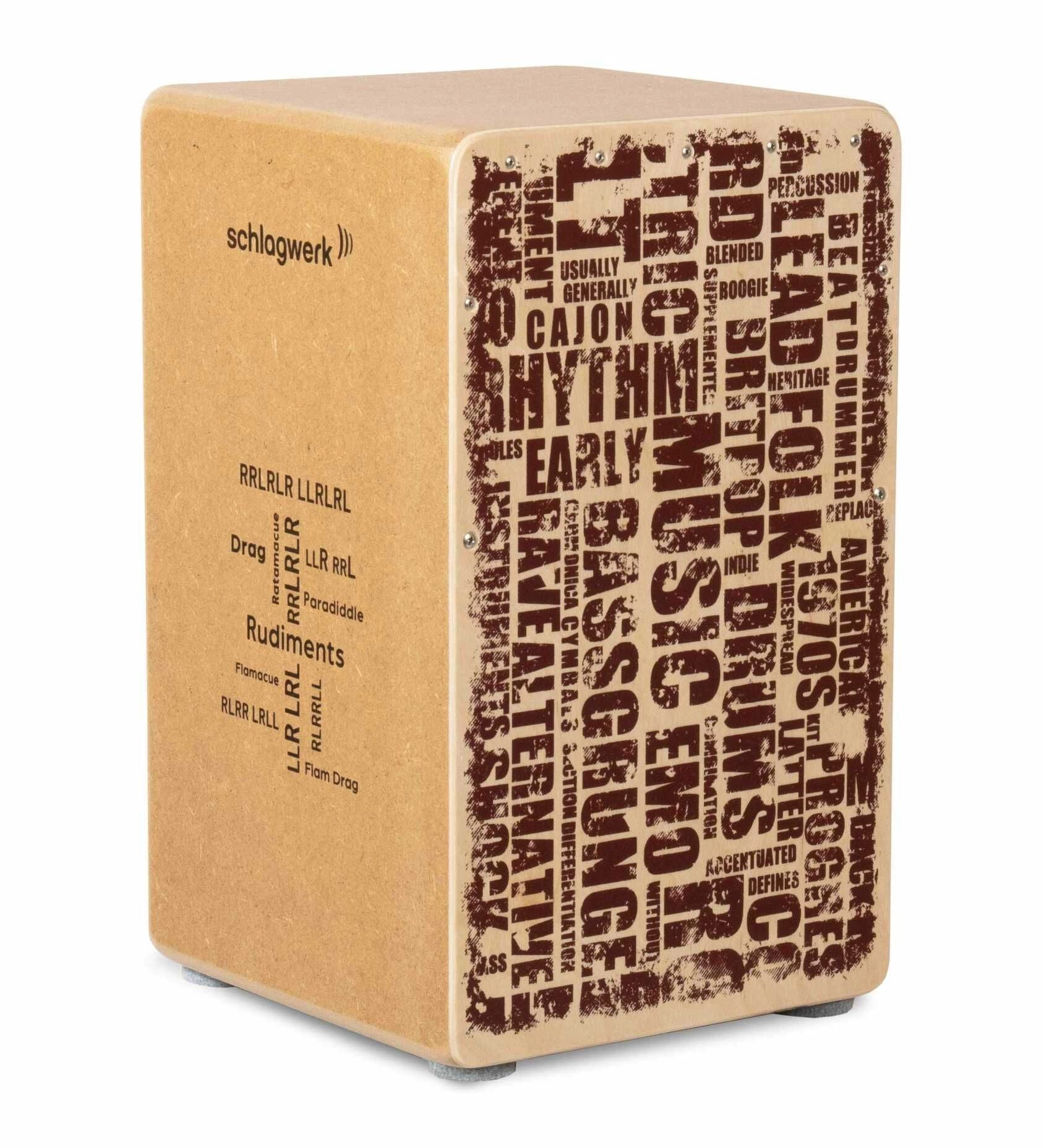 Schlagwerk CP85 Cajon Rudiments Styles Large