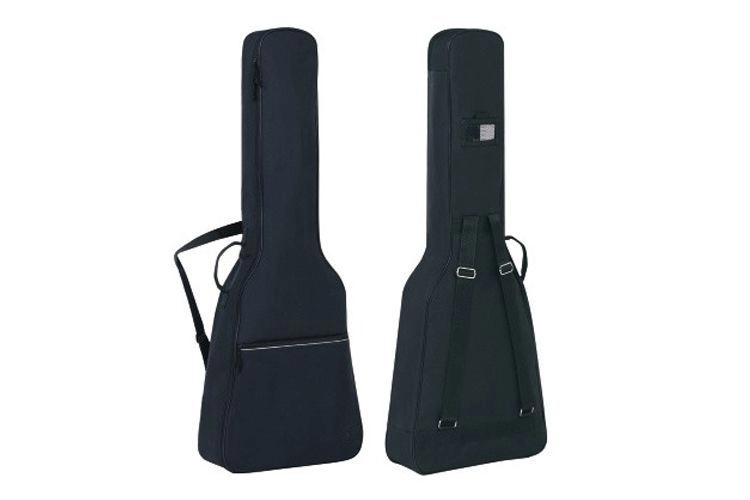 GEWA Gigbag für Konzertgitarre 1/2, Gitarrentasche mit 6mm Polsterung, schwarz