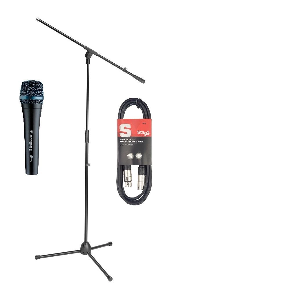 Sennheiser e935 Mikrofon Bundle inkl. Mikrofonstativ + 10m Mikrofonkabel
