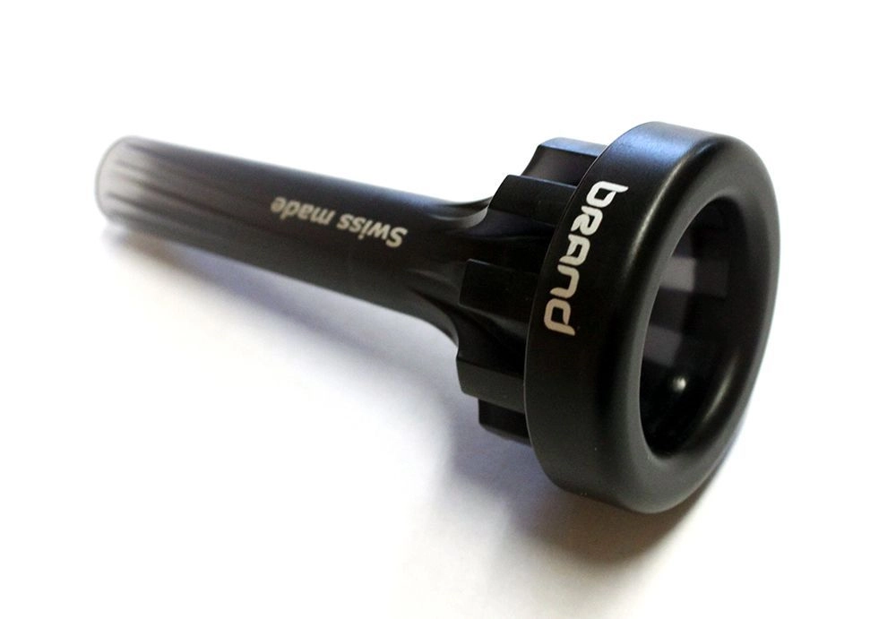 Brand Mundstück 10C-S Posaune, Tenorhorn (Schaft ca 10,80mm), schwarz