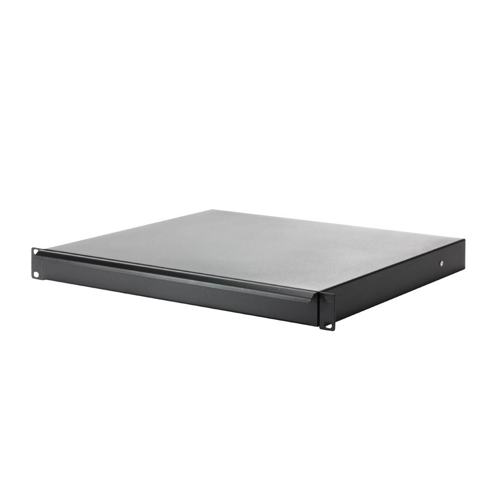 Adam Hall 87401E - 19" Rackschublade, 1 HE, Stahl, Economy