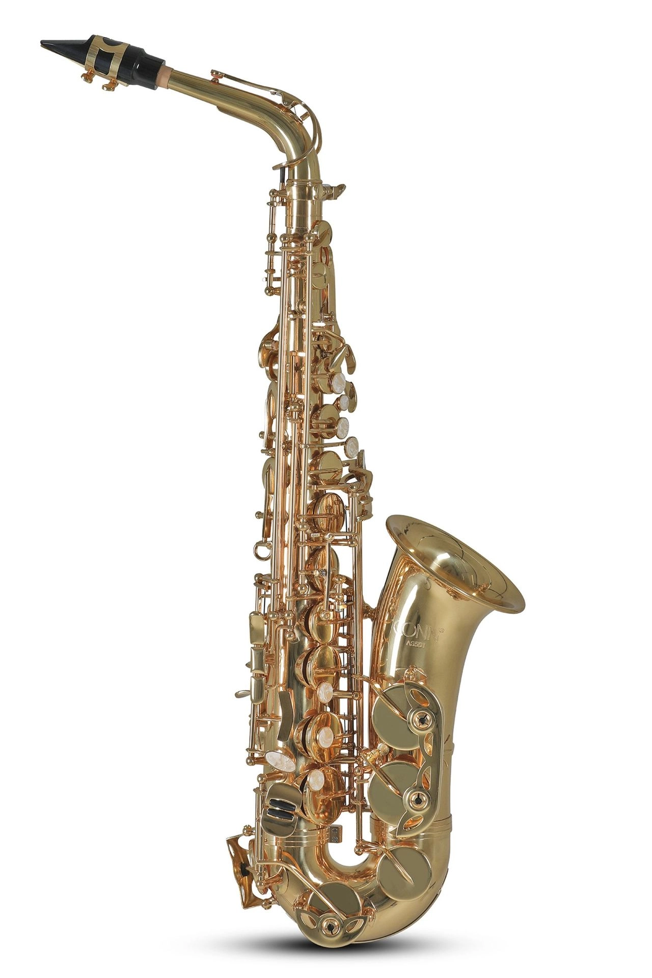 Conn AS-501 Altsaxophon, incl. Leicht-Etui u. Zubehör,