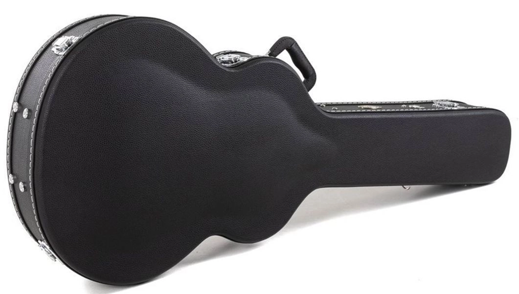 Gewa Gitarrenkoffer für Semiakustik-E-Gitarre Arched Top schwarz