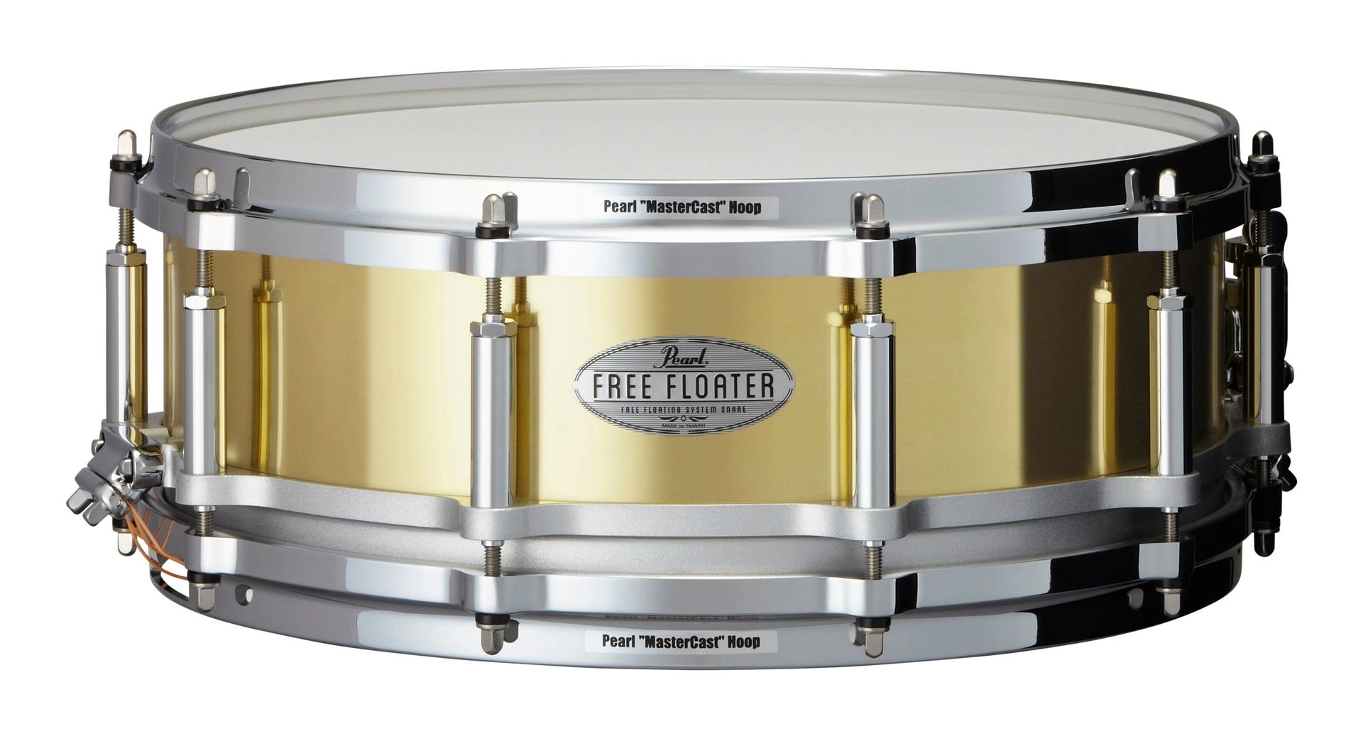 Pearl FTBR-1450 Free Floating Snare Messingkessel brass shell