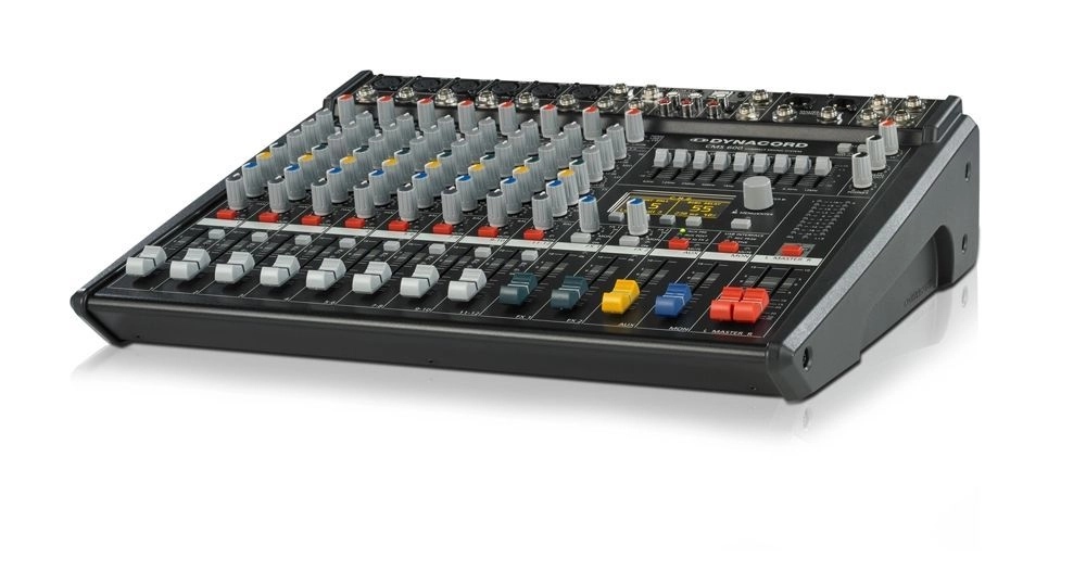 Dynacord CMS 600-3 Mixer, 6 Mikrofoneingänge 2 Stereokanäle, USB-Audiointerface
