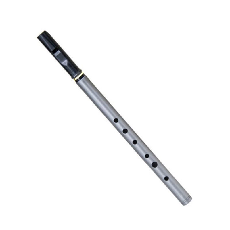 Irish Whistle T. Dixon "C" DX006 Aluminium, ABS-Polymer-Kopfstück
