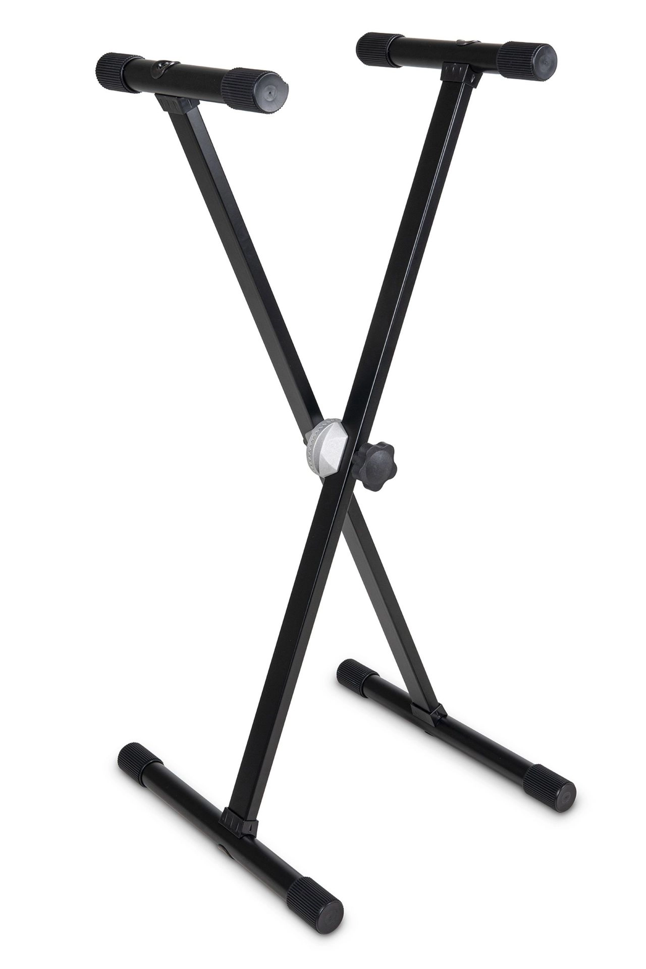 Markstein X-Keyboardständer klein, 55 - 80 cm verstellbar, Kinder-Keyboardstativ