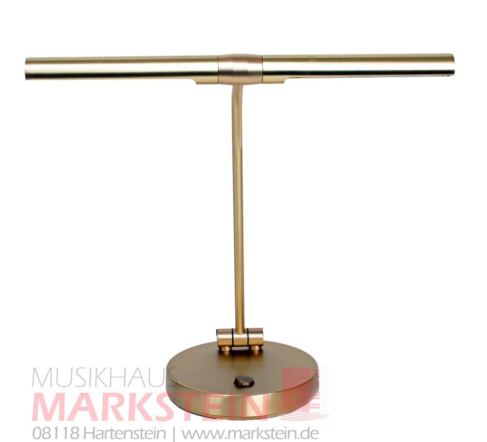 Jahn Pianoleuchte L4402 Halogen Messing matt Klavierleuchte incl. Leuchtmittel