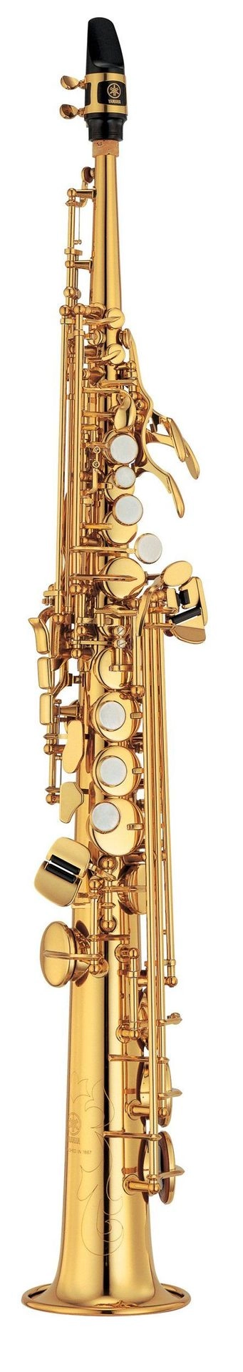 Yamaha YSS-475-II B-Sopransaxophon, incl. Etui u. Zubehör