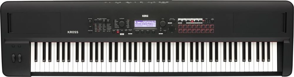 Korg KROSS 2-88MB Music Workstation mit 88 Tasten Hammermechanik, Vocoder, Seq