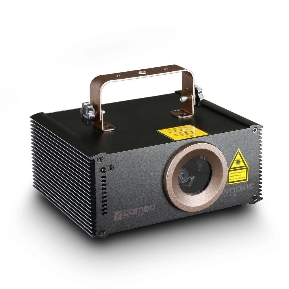 Cameo WOOKIE 400 RGB Animationslaser 400mW RGB inkl. IR-Fernbedienung