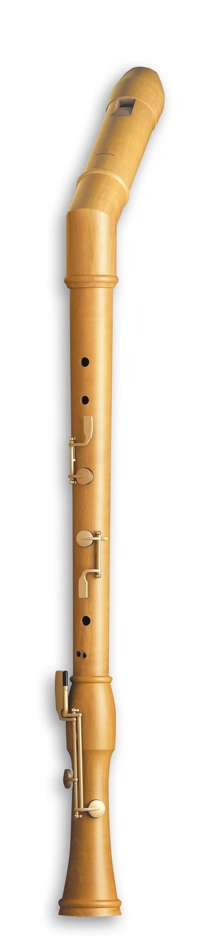 Mollenhauer 2546K Bass-Blockflöte Knickbass Canta Birne