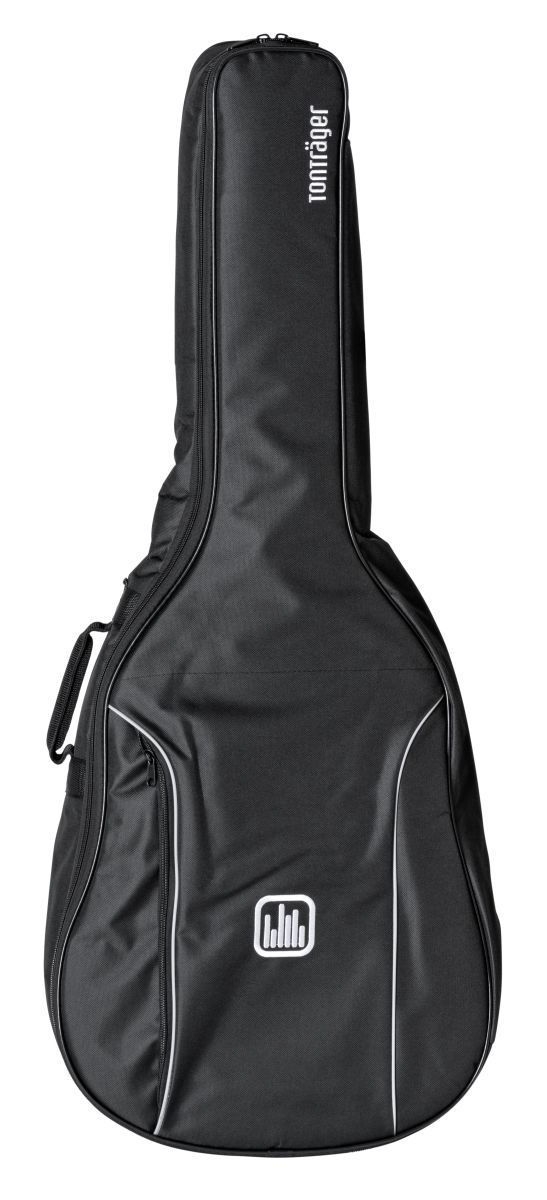 Tonträger TG10C/ BK Gigbag für Konzertgitarre 4/4, mit 10mm Polster schwarz