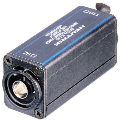 Neutrik NADIT BNC-F Festadapter AES/EBU-Impedanz-Wandler XLR female BNC