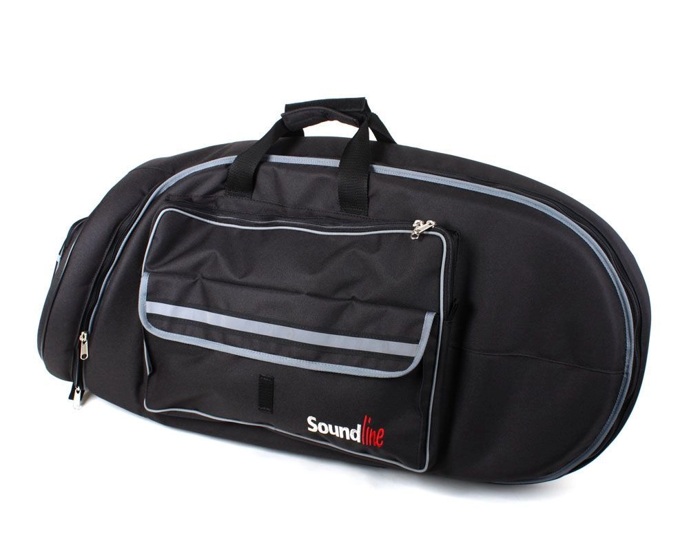 SoundLineTenorhorn GigBag Tasche, Ovale Bauweise, Rucksackträger