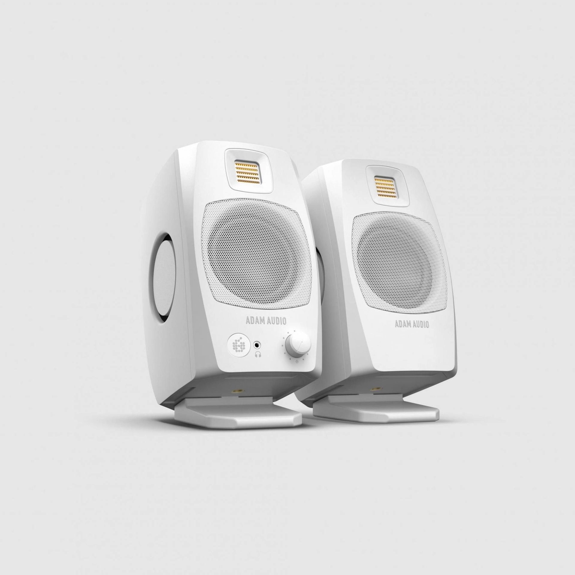 Adam D3V White aktives Desktop-Monitoring-System