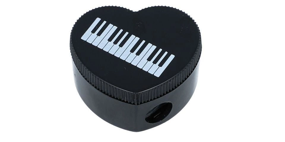 Herzform-Bleistiftspitzer mit Tastaturaufdruck, sehr schönes Geschenk