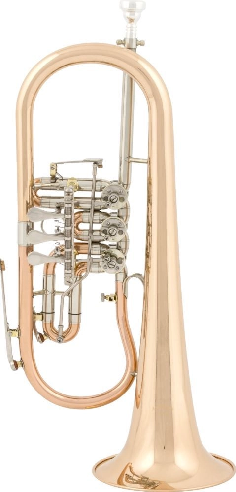 aS Arnolds & Sons AFH-4050 Konzert-Flügelhorn Goldmessing,