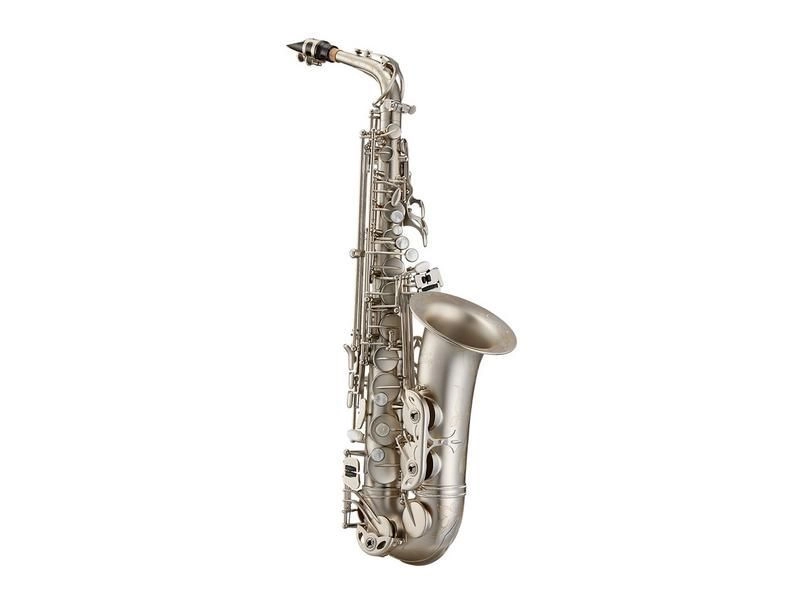 Antigua AS-4248 CN-GH Altsaxophon "Power Bell" matt Nickelfinish handgebürstet