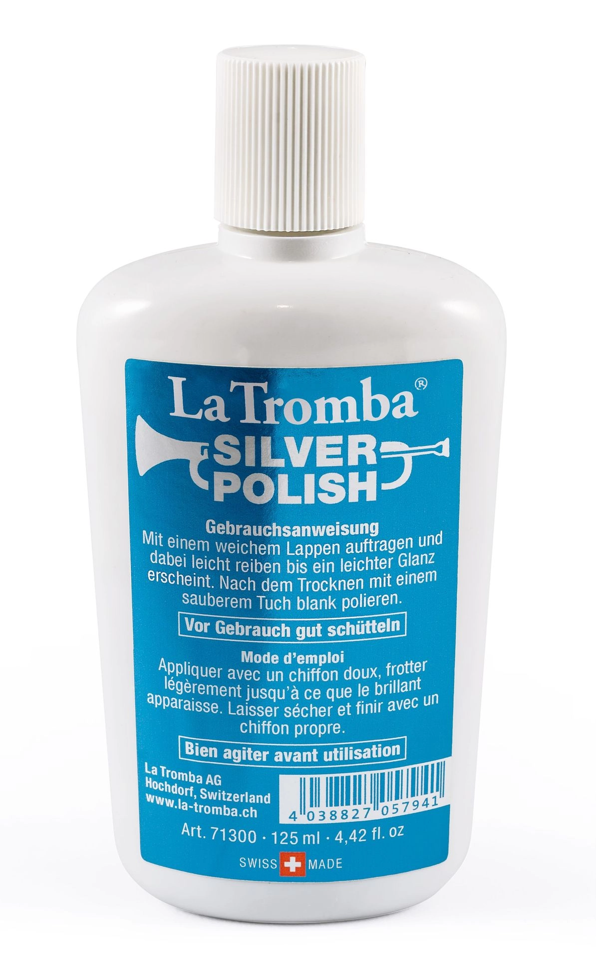 La Tromba Silver Polish Politur für Metallblasinstrumente 125ml