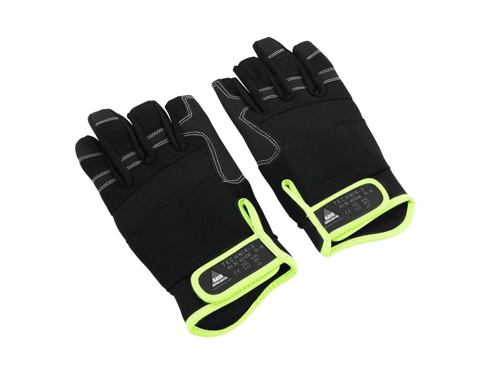 HASE Handschuhe 3 Finger, Größe M Roadie-Handschuhe