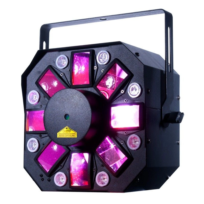 American DJ ADJ Stinger ll LED-Lichteffekt Moonflower, UV und Laser Effekt