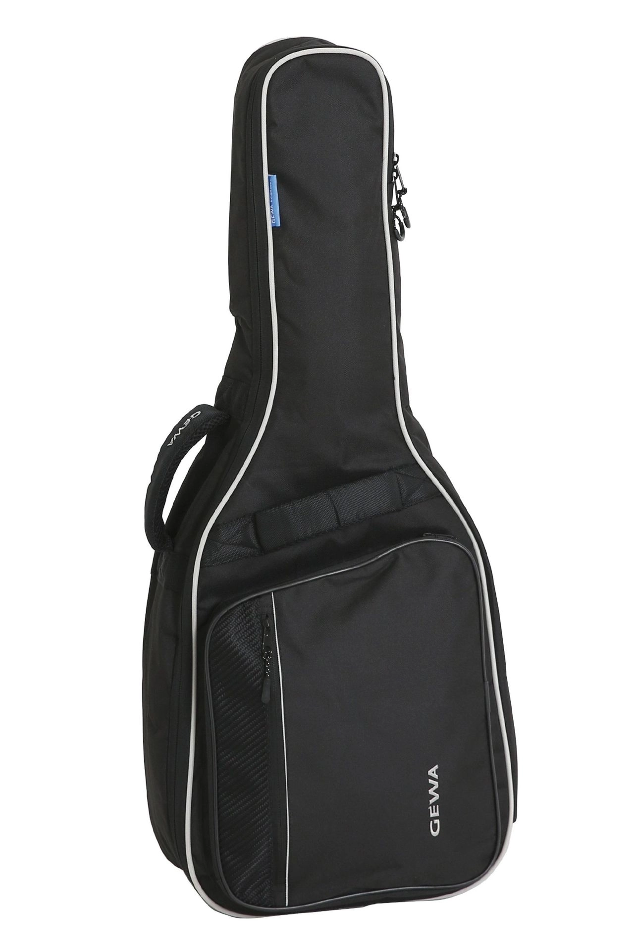 GEWA Gigbag für Konzertgitarre 1/2, ECONOMY Gitarrentasche 12mm Polster, schwarz